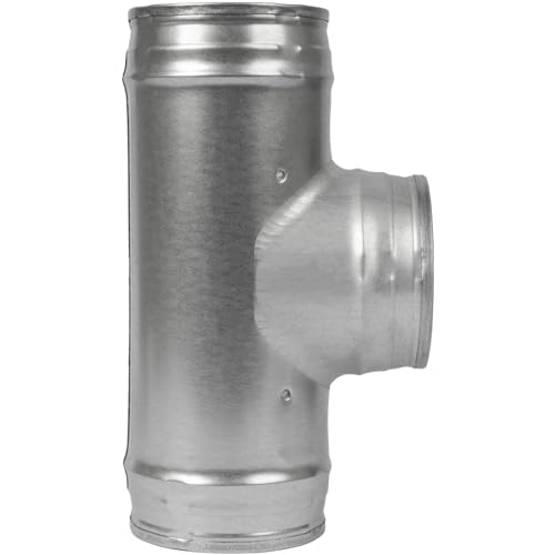 Repa Market Metall 3-Wege/T-Form kanal verteiler verbinder - zweig für lueftung - 100 mm Durchmesser - Rohr Schlauch Adapter - Kanal verbinder abzweig verlängerung für abluftschlauch, klimaanlage Repa Market Metall 3-Wege/T-Form kanal verteiler verbinder - zweig für lueftung - 100 mm Durchmesser - Rohr Schlauch Adapter - Kanal verbinder abzweig verlängerung für abluftschlauch, klimaanlage von Repa Market
