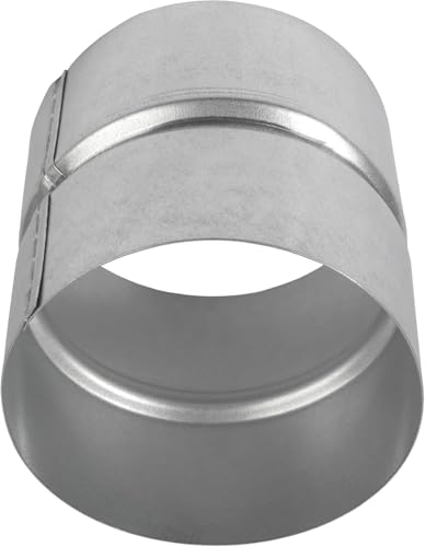 Runder Rohrverbinder aus Metall ø80 mm – Entlüftungsverlängerung – Rohrkupplung aus verzinktem Stahl – Schlauchverlängerung aus Metall Runder Rohrverbinder aus Metall ø80 mm – Entlüftungsverlängerung – Rohrkupplung aus verzinktem Stahl – Schlauchverlängerung aus Metall von Repa Market