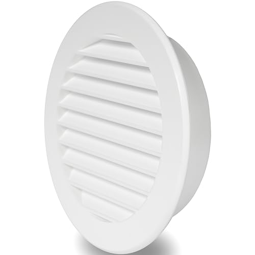 Repa Market 10 cm / 100 mm Kunststoff Weiß – Entlüftungsabdeckung – runde Kanalabdeckung – Lüftungsschlitze – Schutzgitter – HVAC-Belüftung Repa Market 10 cm / 100 mm Kunststoff Weiß – Entlüftungsabdeckung – runde Kanalabdeckung – Lüftungsschlitze – Schutzgitter – HVAC-Belüftung von Repa Market