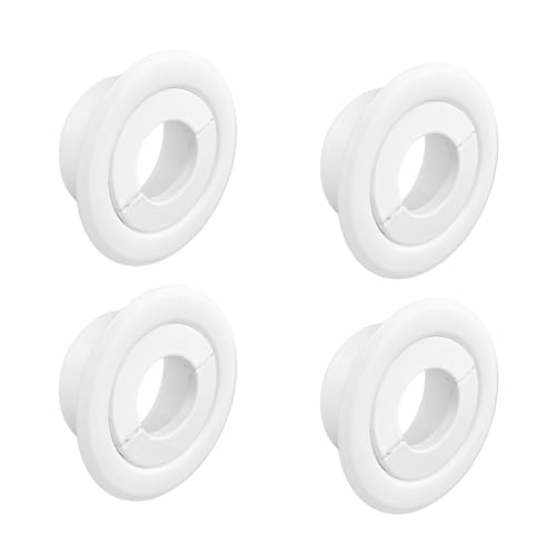 Einbauback-Sprinkler-Rosette 3/4 Zoll IPS - geteilt 3-teilig in weiß - Tiefenverstellbereich bis 3/4 Zoll für Brandsprinkler-Verkleidung Einbauback-Sprinkler-Rosette 3/4 Zoll IPS - geteilt 3-teilig in weiß - Tiefenverstellbereich bis 3/4 Zoll für Brandsprinkler-Verkleidung von RepelFire