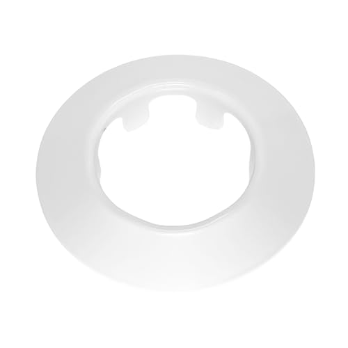 Sprinkler-Rosettenschürze, kurze Kegelrosette, Anhängerschürze, weiß, funktioniert mit Standard-401-Bechern, kurzen Bechern und Nachrüstung, 2-teiliger Becher, Sprinkler-Schürze, 4 Stück von RepelFire