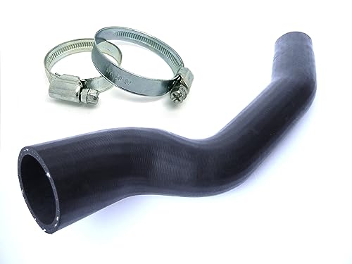 Reperio Ladeluftkühler Turbo Schlauch EGR für Ford Mondeo MK3 2.0 TDDi TDCi 2.2 TDCI 1222831 - Gummi, Schwarz, Autoschlauch, Kühlerrohr, 1 Stück von Reperio Auto Parts