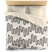 Muster Moderne Stilvolle Abstrakte Bettbezug von Repetu