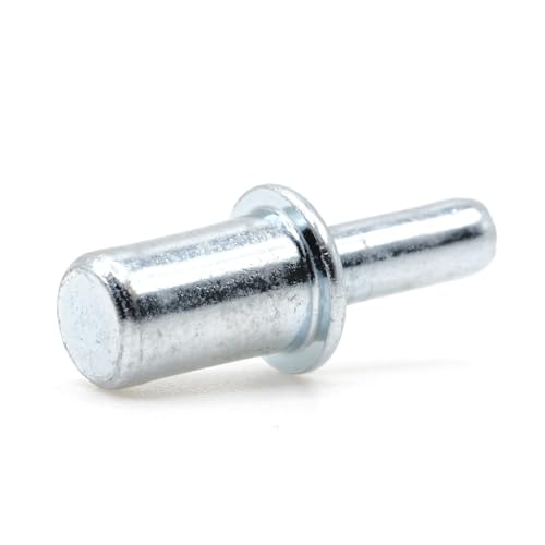 ReplacementScrews Regalstifte/Heringe kompatibel mit IKEA Teil 114258 (Liatorp Schränke) verzinkte Stützstifte (12 Stück), RSAZN5858037 von ReplacementScrews