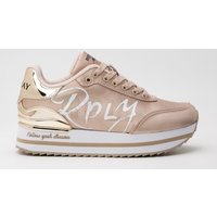 Replay Plateausneaker "NEW PENNY EMERY", Schriftzug "Follow your dreams", Freizeitschuh, Halbschuh, Schnürschuh von Replay