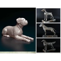 Personalisierte Boxer Dog Statue von ReplicaDogs
