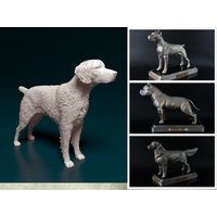 Personalisierte Bretagne Hunde Statue von ReplicaDogs