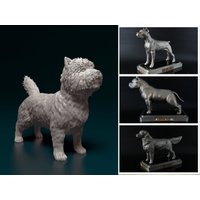 Personalisierte Cairn Terrier Hundestatue von ReplicaDogs