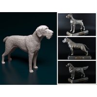 Personalisierte Deutsch Drahthaar Hunde Statue von ReplicaDogs