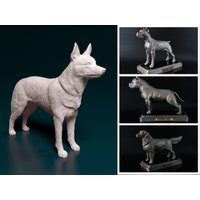 Personalisierte Kelpie Dog Statue von ReplicaDogs