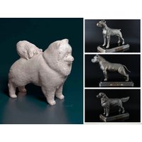 Personalisierte Pommersche Hunde Statue von ReplicaDogs