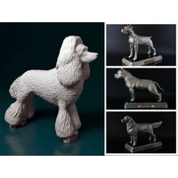 Personalisierte Pudel Hunde Statue von ReplicaDogs