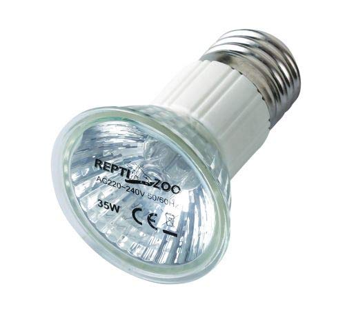 ReptiZoo Mini Halogen Spot (UVA Basking) Lampe 35 Watt (HL001) von REPTI ZOO