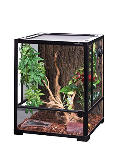 ReptiZoo Glas-Terrarium 45x45x60 cm mit Schwenktüre, zerlegbar - verschickbar! RK0110NS (ohne Inhalt von REPTI ZOO