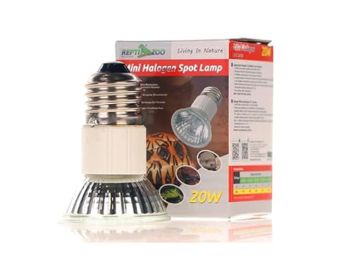ReptiZoo Mini Halogen Spot (UVA Basking) Lampe 20 Watt (HL002) von REPTI ZOO