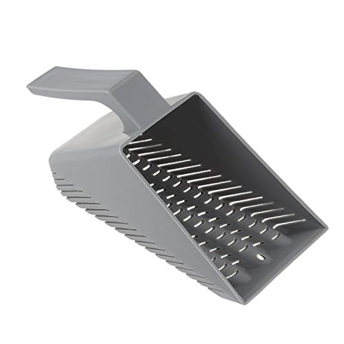 Reround Aquarium Fisch Tank Kies Sand Scoop Schaufel Scraper Reinigung Pan Grau von Reround