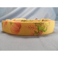 Kürbisse Auf Gelb Fallen Hundehalsband von RescueMeCollars