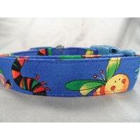 Nicht Bug Mich Blau Hundehalsband von RescueMeCollars