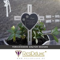 Grabkreuz Schieferstecker Andenken Schiefer Herz Unfallkreuz Grabschmuck Grabstecker Urnengrab Gravur Grabdekoration Beerdigung Kreuz Trauer Grabkreuz Schieferstecker Andenken Schiefer Herz Unfallkreuz Grabschmuck Grabstecker Urnengrab Gravur Grabdekoration Beerdigung Kreuz Trauer von ResiDeluxe