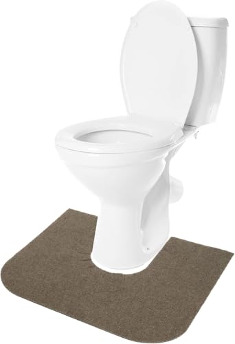 RESILIA Universelle abgerundete Toiletten-Trainingsmatten – super saugfähiger WC-Trainingsteppich für Kinder, universelle Badezimmer-Schutz-Pads, 1 Stück, hellbraun RESILIA Universelle abgerundete Toiletten-Trainingsmatten – super saugfähiger WC-Trainingsteppich für Kinder, universelle Badezimmer-Schutz-Pads, 1 Stück, hellbraun von Resilia