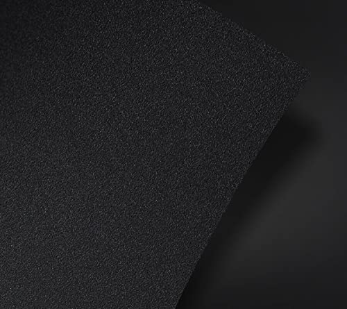 Resimdo Premium Black Series (Pure Black, 0,5m x 1,22m) Klebefolie Fliesenfolie Möbelfolie Industriestandard Antibakteriell Wasserfest Robust Wiederablösbar von Resimdo