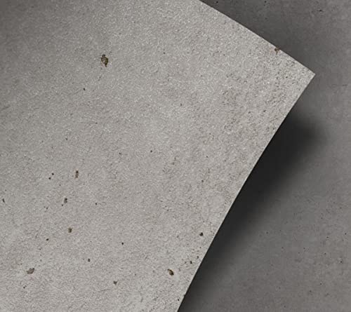 Resimdo Premium Industrial (Bright Concrete Beton, 10m x 1,22m) Klebefolie Fliesenfolie Möbelfolie Industriestandard Antibakteriell Wasserfest Robust Wiederablösbar von Resimdo