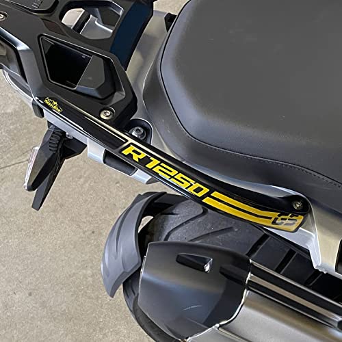 Resin Bike Aufkleber für Motorrad Kompatibel mit Bmw R 1250 GS Edition 40th 2021. Griffschutz für den Beifahrer Schutz vor Stößen und Kratzern. Paar 3D-Harzklebstoff - Stickers - Made in Italy von Resin Bike