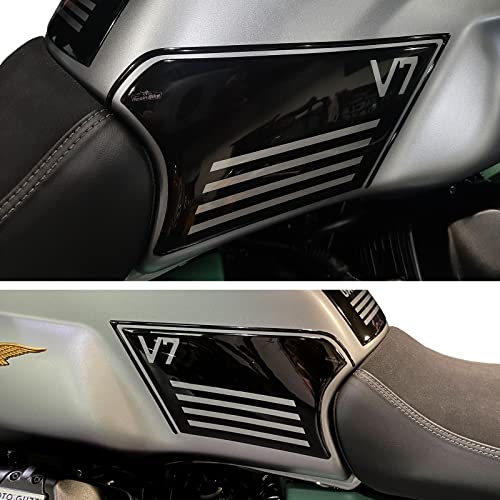 Resin Bike Aufkleber für Motorrad Kompatibel mit Guzzi V7 850 2021. Seitenschutz für den Tank vor Stößen und Kratzern. 3D-Harzklebstoff – Stickers - Made in Italy Resin Bike Aufkleber für Motorrad Kompatibel mit Guzzi V7 850 2021. Seitenschutz für den Tank vor Stößen und Kratzern. 3D-Harzklebstoff – Stickers - Made in Italy von Resin Bike