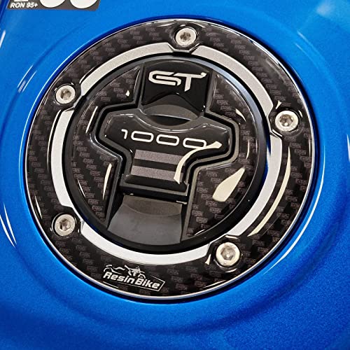 Resin Bike Aufkleber für Motorrad Kompatibel mit Suzuki GSX-S 1000 GT 2022-2025 Tankdeckelschutz vor Stößen und Kratzern. 3D-Harzklebstoff - Stickers - Made in Italy Resin Bike Aufkleber für Motorrad Kompatibel mit Suzuki GSX-S 1000 GT 2022-2025 Tankdeckelschutz vor Stößen und Kratzern. 3D-Harzklebstoff - Stickers - Made in Italy von Resin Bike