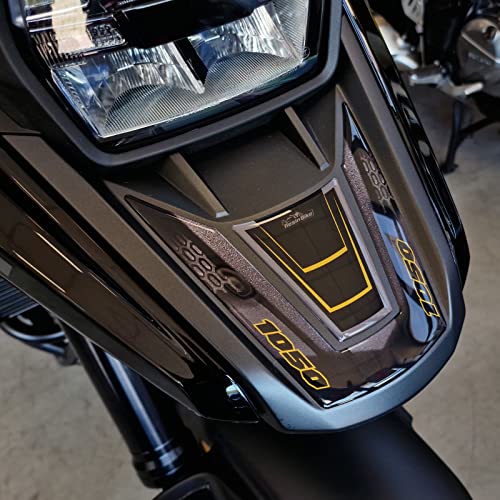 Resin Bike Aufkleber für Motorrad Kompatibel mit Suzuki V-Strom 1050 XT ABS 2022. Bugschutz vor Stößen und Kratzern. 3D-Harzklebstoff - Stickers - Made in Italy von Resin Bike