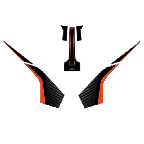 Resin Bike Kit Aufkleber Motorrad Kompatibel Mit KTM 790-890 Duke 2022-2025. Schutz Grip Motorrad TankSchutzfolie vor Stößen und Kratzern. Kit Aufklebersatz 3D-Harzklebstoff - Stickers Made in Italy von Resin Bike