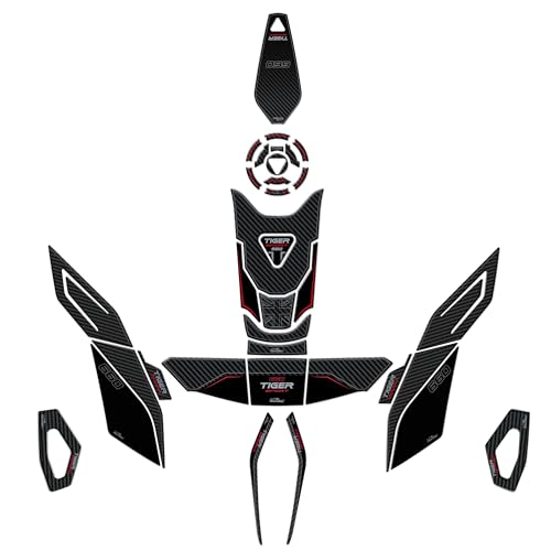 Resin Bike Kit Aufkleber Motorrad Kompatibel Mit Triumph Tiger Sport 660 2022-2025. Schutz Motorrad Tank-Schutzfolie vor Stößen und Kratzern. Kit Aufklebersatz 3D-Harzklebstoff - Stickers Resin Bike Kit Aufkleber Motorrad Kompatibel Mit Triumph Tiger Sport 660 2022-2025. Schutz Motorrad Tank-Schutzfolie vor Stößen und Kratzern. Kit Aufklebersatz 3D-Harzklebstoff - Stickers von Resin Bike