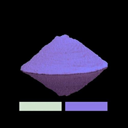 Resin Pro Pigmento fosforescente Ein weißes, phosphoreszierendes Pulver, das im Dunkeln leuchtet, Violett 50g von Resin Pro