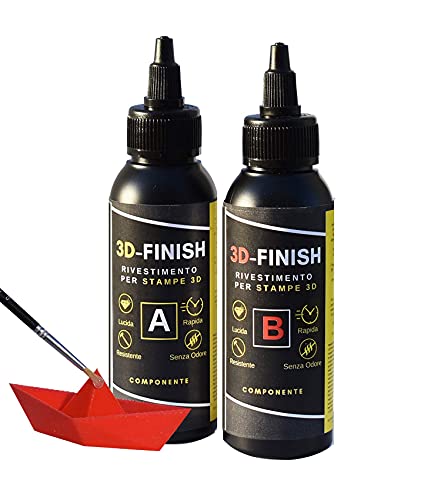 Resin Pro 3D - Finish "Fast": Post-Print Coating zum Glätten und Veredeln von 3D-Drucken - 370 ml von Resin Pro