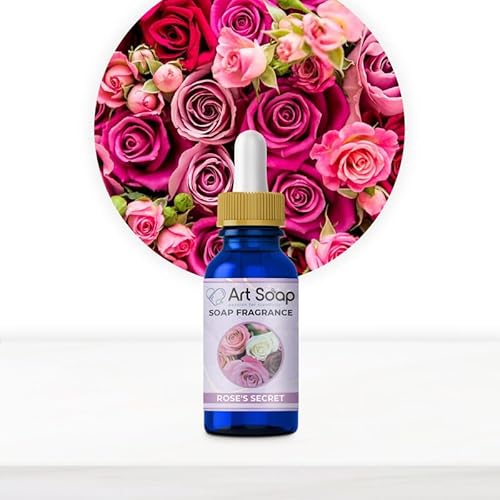 Resin Pro DIY Kerze Düfte Aromen, langlebig und intensiv DIY Kerze Duft, Made in Italy, einfach zu bedienen, um Ihre eigene handgemachte Kerze (Geheimnis der Rose) zu erstellen von Resin Pro