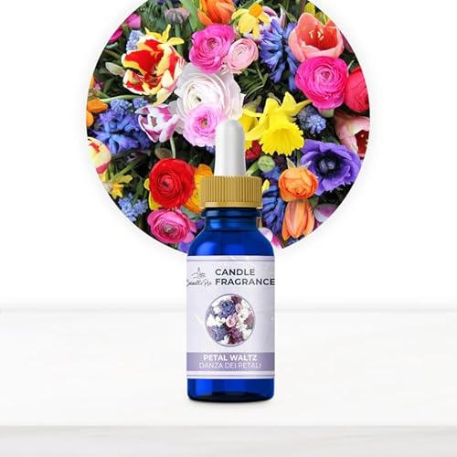 Resin Pro DIY Kerze Düfte Aromen, langlebig und intensiv DIY Kerze Duft, Made in Italy, einfach zu bedienen, um Ihre eigene handgemachte Kerze (Tanz der Blütenblätter) zu erstellen von Resin Pro