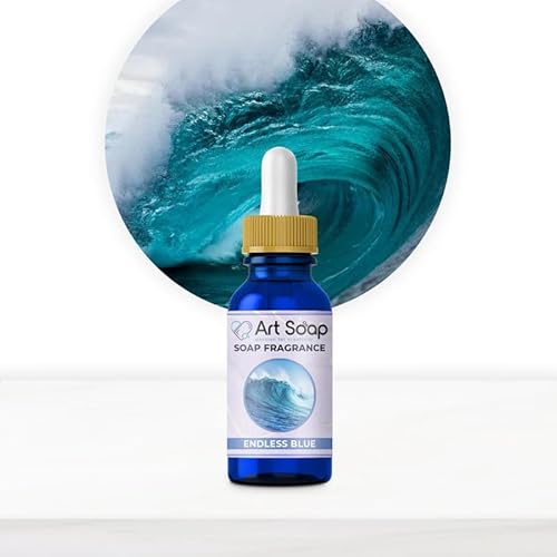 Resin Pro DIY Kerze Düfte Aromen, langlebig und intensiv DIY Kerze Duft, Made in Italy, einfach zu bedienen, um Ihre eigene handgemachte Kerze (Unendlich Blau) zu erstellen von Resin Pro