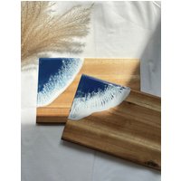 Resin Schneidebrettchen, Ozean Epoxidharz Brett von ResinDesignsAndMore