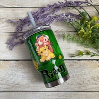 Löwe König Tumbler/Tasse Für Kinder Becher Sippy Cup Custom von ResinartbyMom