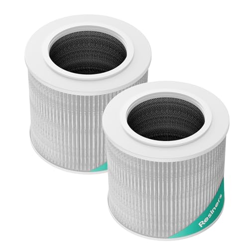 Resiners 2 Pack Ersatzfilter für Purair Luftreiniger, 2-in-1 Harz Luftreiniger Ersatzfilter, H13 True HEPA Ersatzfilter, SGS-Zertifiziert, Epoxidharz Werkzeuge Harzzubehör von Resiners