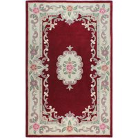 FLAIR RUGS Wollteppich "Aubusson", rechteckig von Flair Rugs