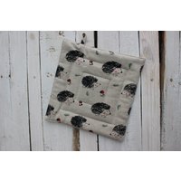 Igel Topflappen Leinen Küche Dekor, Bäcker Geschenk Igel Topflappen Leinen Küche Dekor, Bäcker Geschenk von Reska