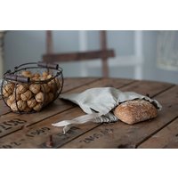 Natürlicher Leinen Brotbeutel Wiederverwendbarer Brotaufbewahrer, Zero Waste von Reska