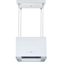 Dunstabzugshaube Inselhaube 50 cm freihängend Designhaube Weiß Touch Respekta Dunstabzugshaube Inselhaube 50 cm freihängend Designhaube Weiß Touch Respekta von Respekta