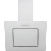 Respekta - Dunstabzugshaube Schräghaube Kopffrei 60 cm Weiß Wandhaube Respekta - Dunstabzugshaube Schräghaube Kopffrei 60 cm Weiß Wandhaube von Respekta