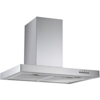 Respekta - Dunstabzugshaube Wandhaube Kaminhaube 60 cm Blockhaube Edelstahl von Respekta