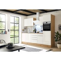 Küche Küchenzeile Küchenblock Marleen Premium 280 cm Weiß Artisan Eiche Respekta Küche Küchenzeile Küchenblock Marleen Premium 280 cm Weiß Artisan Eiche Respekta von Respekta