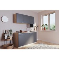 Küche Miniküche Single Luis 150 cm Eiche Grau ohne Kühlschrank Respekta Küche Miniküche Single Luis 150 cm Eiche Grau ohne Kühlschrank Respekta von Respekta