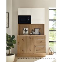 Küchen Buffet Marleen Premium 120 cm Weiß Artisan Eiche Respekta Küchen Buffet Marleen Premium 120 cm Weiß Artisan Eiche Respekta von Respekta
