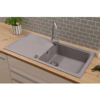 Küchenspüle Einbauspüle Spülbecken Granitspüle 100 x 50 Grau Respekta Austin Küchenspüle Einbauspüle Spülbecken Granitspüle 100 x 50 Grau Respekta Austin von Respekta